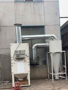 热喷涂除尘案例