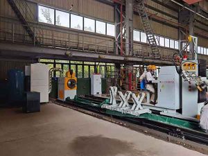 数控坡口机切割集尘案例